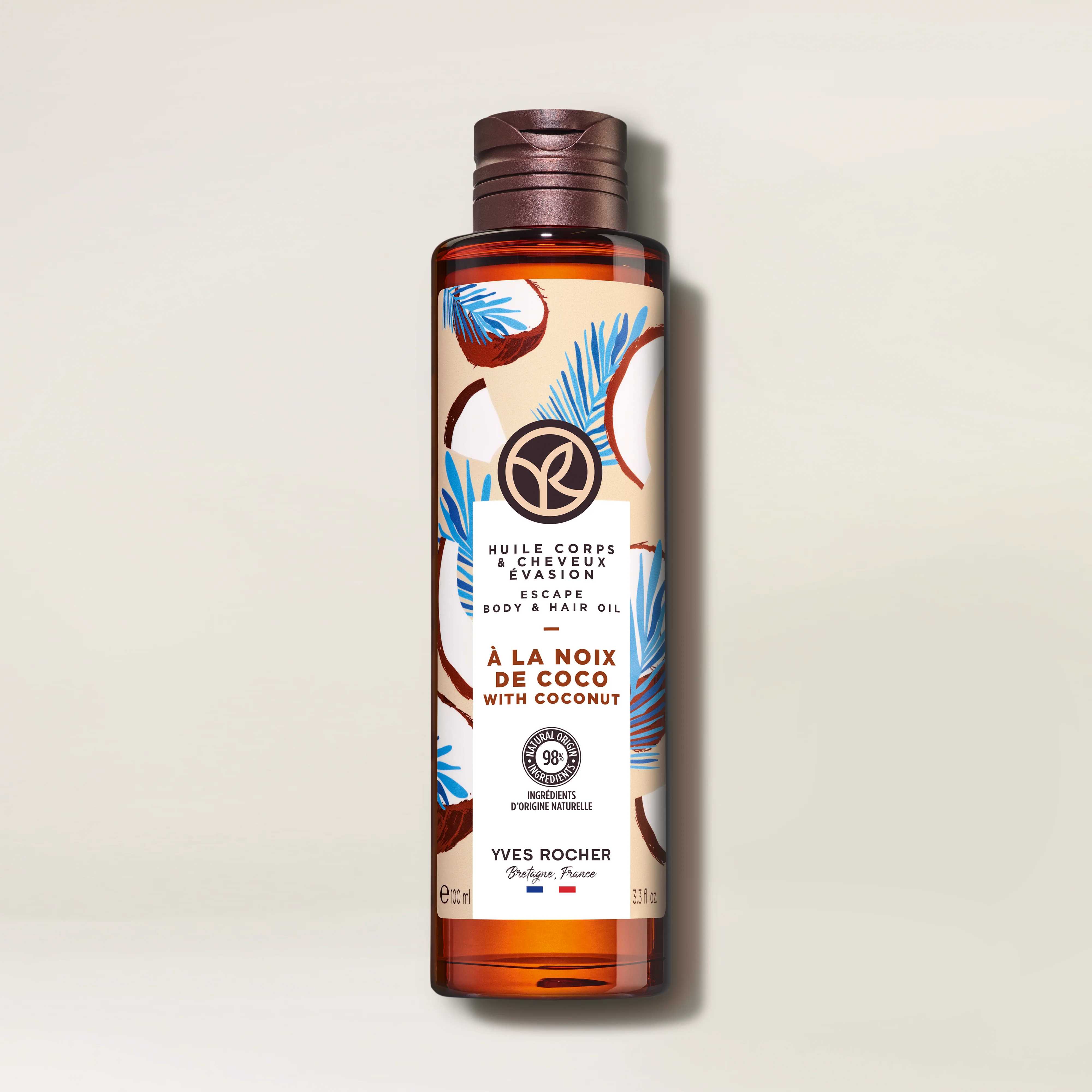 Body & Hair Oil Coconut 100ml - Image 3