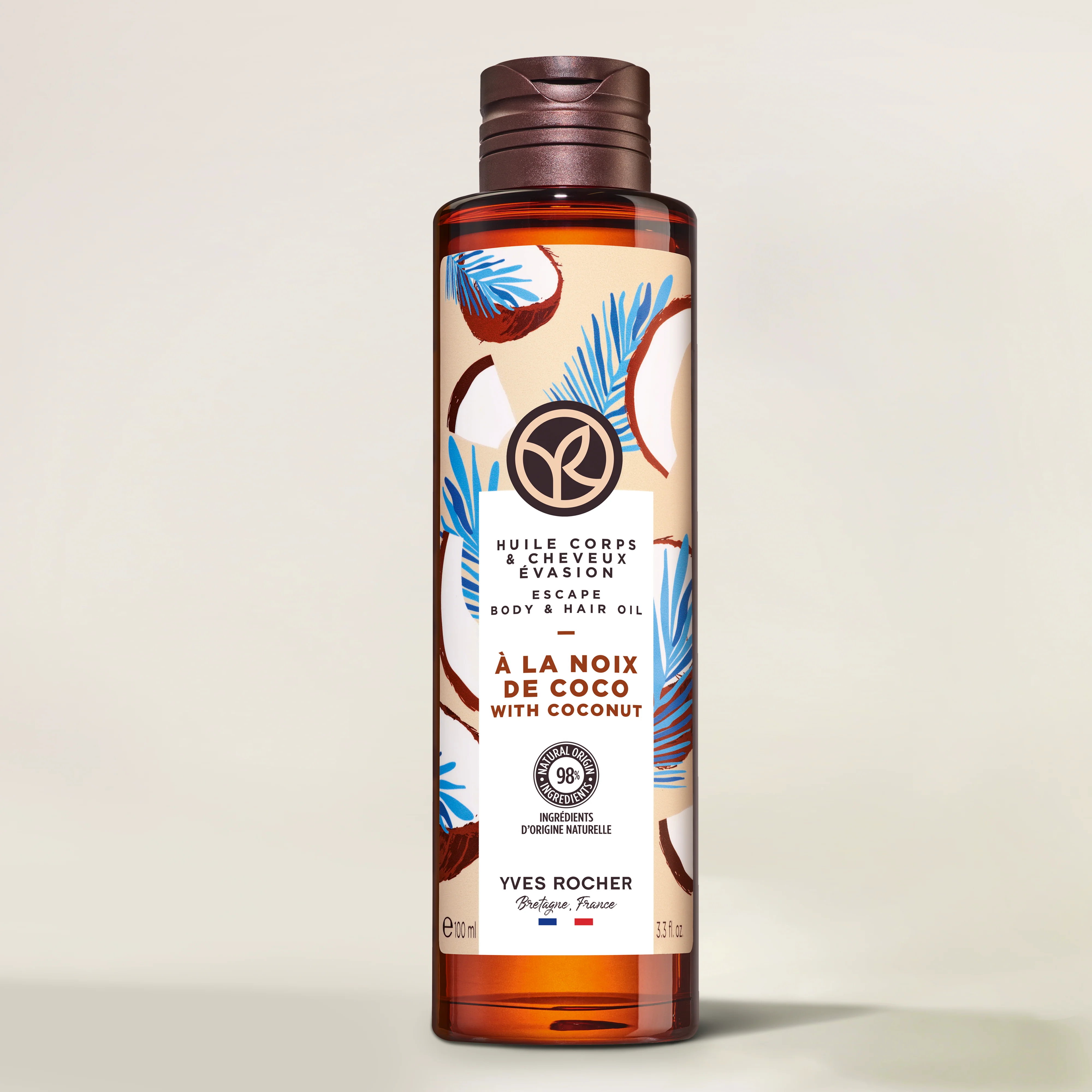 Body & Hair Oil Coconut 100ml - Image 4